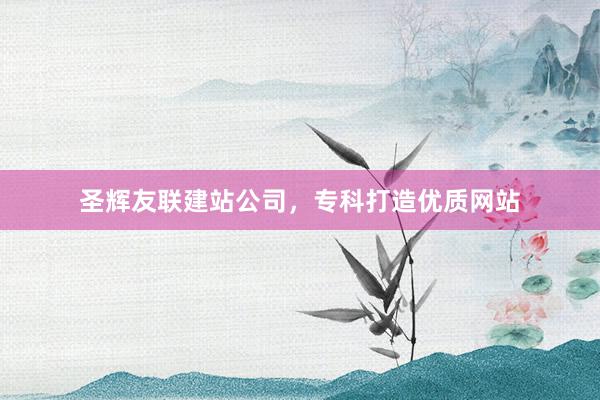 圣辉友联建站公司，专科打造优质网站